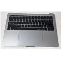 Apple MacBook Pro 13.3" Mid 2017 A1708 Genuine Top Case w/Battery 661-07946