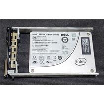 Dell Intel S3700 SSDSC2BA100G3T 100GB 2.5" SATA 6Gbps SSD R0KXM R-Series Tray