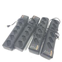 Lot of 4 Motorola Impres Multi-Unit Charger PMPN4084A Radio Charging Station