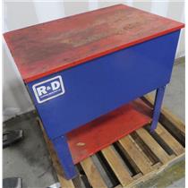 R&D Fountain Industries Model 55061 Industrial Parts Washer - SEE DESCRIPTION
