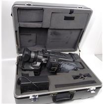 Sony DSR-200 DVCAM Digital Camcorder w/3 Batteries/Charger/Hard Shell Case