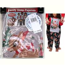Briefly Stated Toddler 2pc Rudolph Pajama Set Holiday Size 2T New Boys Girls