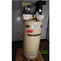 Ingersoll Rand SS-3 Two Stage Cast Iron 1 Phase 60 Gallon Air Compressor 230V