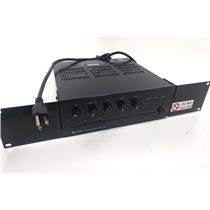 TOA BG-2035 CU Audio Mixer/Amplifier Rack 35 Watt, 70 Volt Speaker Output BG2035