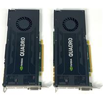 Lot of 2  Nvidia Quadro K2000 4 GB DDR5 Graphics Cards