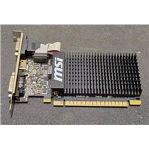 MSI GT 710 DirectX 12 GT 710 2GD3H LP 2GB 64-Bit DDR3 Video Card