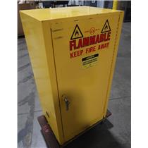 Justrite 25995 Single Door Flammable Liquid Storage Safety Cabinet - PICKUP ONLY