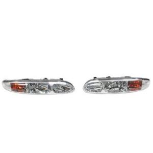Factory GM OEM Euro Style Alero Headlights headlamp (PAIR)