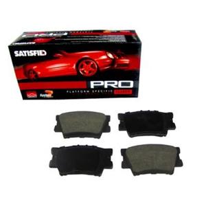 *NEW* Front/Rear Semi Metallic  Disc Brake Pads with Shims - Satisfied CL378