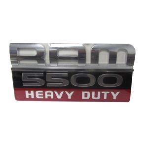 New OEM Dodge Truck 5500 Heavy Duty Front Door Logo Emblem Badge Nameplate
