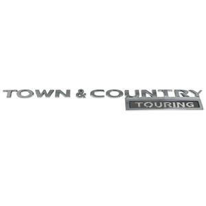 New Town & Country Touring Mini Van Door Rear Liftgate Logo Emblem Badge Decal