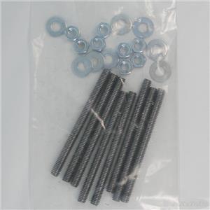 Standard Bed Hardware Replacement Kit - 8 Rods / Bolts Washers & Nuts