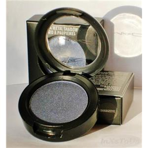 MAC Mega Metal Eye Shadow Dandizette (Navy Blue Silver Pearl) Boxed
