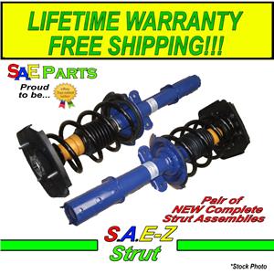 (2) NEW Heavy Duty Front Left & Right Quick Installation Spring & Strut Assembly