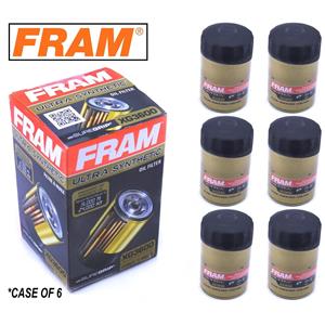 6-PACK - FRAM Ultra Synthetic Oil Filter - Top of the Line - FRAM’s Best XG3600