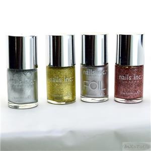 Nails Inc Glitter Shimmer & Foil Nail Polish 0.33 oz - Choose Shade