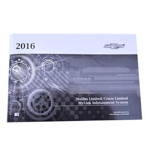 New 2016 Chevy Cruze Limited / Malibu Limited Owner’s MyLink Manual 23197785