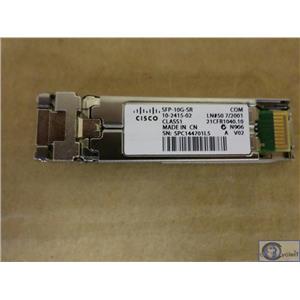 Genuine Cisco SFP-10G-SR 10GbE SFP+ SR Transceiver 850nm OEM Genuine 10-2415-02