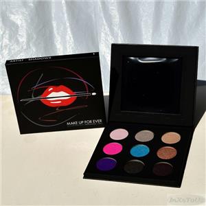 Make Up For Ever 9 Artist Eye Shadow & Blush Palette # 2 Artistic Colors UBX
