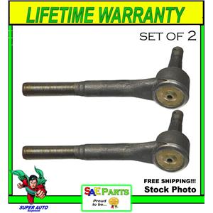 NEW SET Heavy Duty ES2218RL Steering Tie Rod End Front Outer