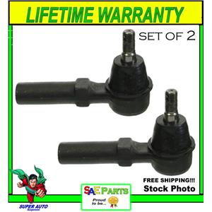 NEW SET Heavy Duty ES3181RL Steering Tie Rod End Front Outer