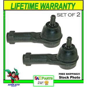 NEW SET Heavy Duty ES3669 Steering Tie Rod End Front Outer