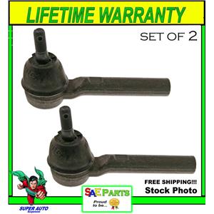 NEW SET Heavy Duty ES800403 Steering Tie Rod End Front Outer
