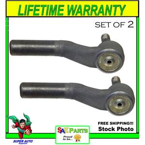 NEW SET Heavy Duty ES3202R & ES3203L Steering Tie Rod End Front Outer