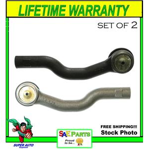 NEW SET Heavy Duty ES800031 & ES800032 Steering Tie Rod End Front Outer