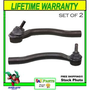 NEW SET Heavy Duty ES80287 & ES80288 Steering Tie Rod End Front Outer