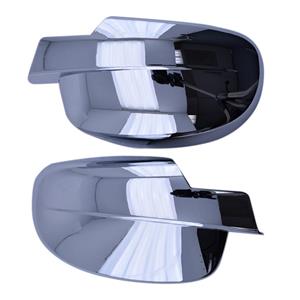 NEW Lund AVS Auto Ventshade Chevy GMC Chrome Mirror Covers Without Light Hole