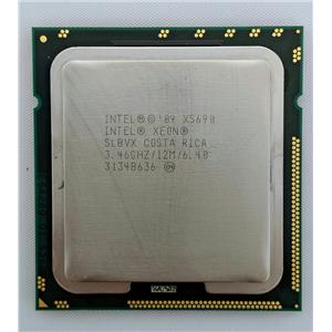 Intel Hexa-Core Xeon X5690 3.467GHz 12MB 3200MHz 6.40GT/s LGA1366 SLBVX