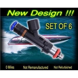 NEW 2007 & Up Mercruiser 4.3L Fuel Injector 879312003 Set of 6