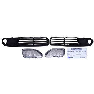 New 2005-09 Pontiac G6 Recessed Lower Grille With Fog With Bezels 19156185