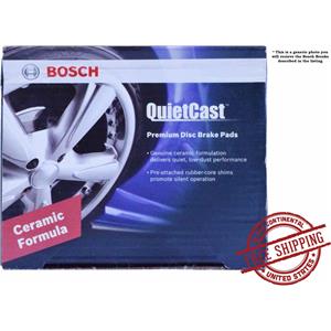 Bosch BC544 QuietCast Premium Ceramic REAR Disc Brake Pad Set