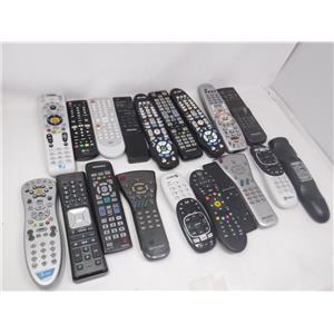 Lot of 100 Various Remote Controls VCR DVD TV Projector