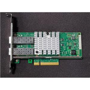 Dell / Intel X520-DA2 Dual Port 10Gbe SFP Network Adapter NIC VFVGR High Profile