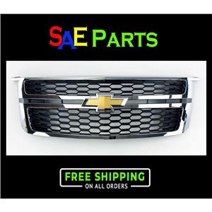 2015-2020 Chevrolet Tahoe Suburban Genuine GM Chrome Honeycomb Grille Assembly