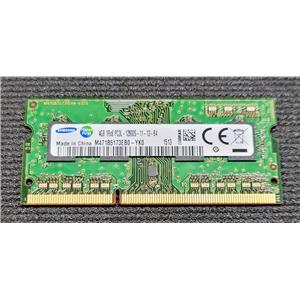 Samsung 4GB PC3-12800 DDR3-1600 non-ECC Unbuffered SODIMM 1.35V M471B5173EB0-YK0