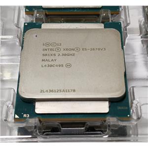 Intel Xeon E5-2670 V3 2.30GHz 12 Cores 30MB Cache SR1XS Socket FCLGA2011-3
