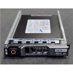 Dell Samsung 960GB SSD SATA 2.5" MZ-7WD9600/0D2 39KRG With R-Series Tray