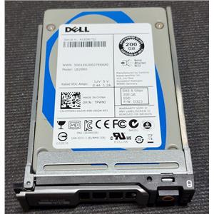 Dell Enterprise LB206S 200GB 2.5" SAS 6GBPS SSD TPWNJ w/ M-Series Tray