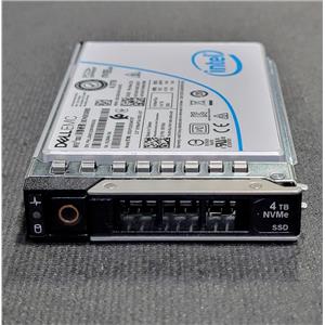 DELL EMC 4.0TB SSD TLC PCIE NVME U.2 SFF-8639 2.5" ENTERPRISE R1K6J P4510 Series