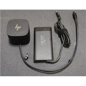HP G2 Thunderbolt 230W Docking Station 3TR87AA w/ 230W Adapter+USBC Combo Cable
