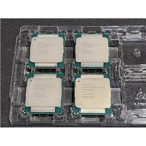 Lot of 4 Intel Xeon E5-2623 V3 3.0Ghz Quad Core Processor SR208 LGA2011-v3