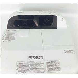 Epson Brightlink 595Wi 3300 Lumens Ultra Short Throw Projector 2607 Lamp Hours
