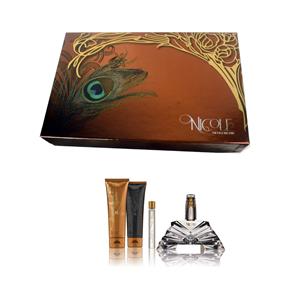 Nicole Richie 4 Pc Gift Set For Women-3.4 Oz Parfum Edp Spray Lotion & Gel Boxed