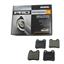 *NEW* Front Semi Metallic  Disc Brake Pads with Shims - Satisfied PR136