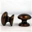 Beautiful 1-1/4" Copper Cabinet Knob -Drawer Pull Furniture Handle E0317