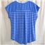 Adrienne Vittadini Womens Short Sleeve Stripe Top Size S-XL New Choose Color